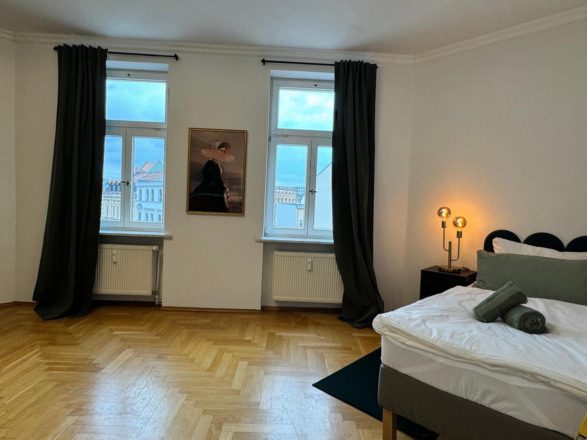 Rebelrents #4 Design Trifft Komfort - Einzigartiges Ferienapartment In Der Nahe Des Hauptbahnhofs Галль Экстерьер фото